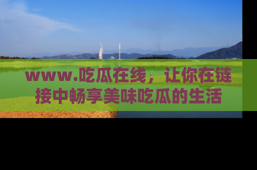 www.吃瓜在线,让你在链接中畅享美味吃瓜的生活