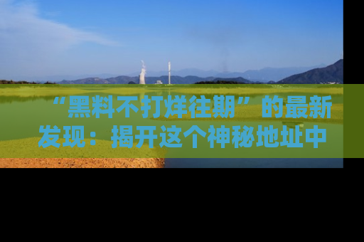 “黑料不打烊往期”的最新发现：揭开这个神秘地址中的爆笑黑料面纱