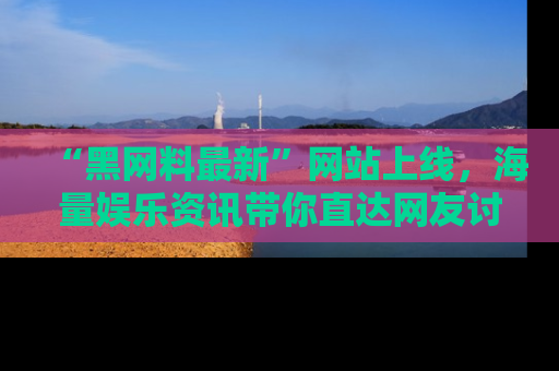 “黑网料最新”网站上线，海量娱乐资讯带你直达网友讨论的中心！