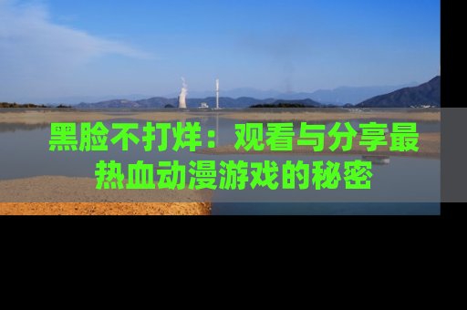 黑脸不打烊：观看与分享最热血动漫游戏的秘密