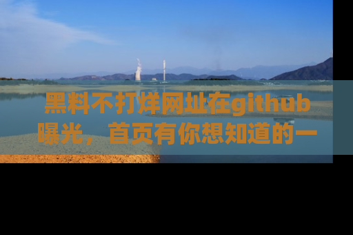 黑料不打烊网址在github曝光，首页有你想知道的一切幽默趣事，快来看看