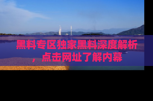 黑料专区独家黑料深度解析，点击网址了解内幕
