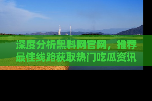 深度分析黑料网官网,推荐最佳线路获取热门吃瓜资讯
