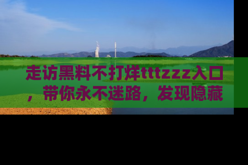 走访黑料不打烊tttzzz入口,带你永不迷路,发现隐藏的黑幕
